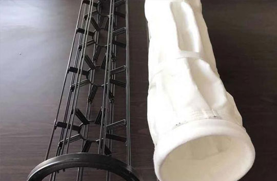 褶皱除尘骨架